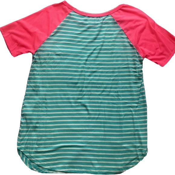 SALE NWT Boutique Hot Pink Aqua Top S - M - L - Picture 7 of 8